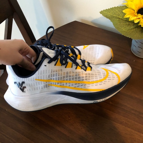 Nike Other - WVU Nike Zoom Pegasus Shoes